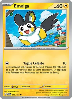 Emolga 069/167 Mascarade Crépusculaire