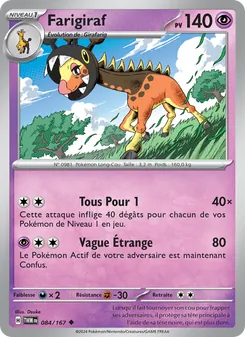 Farigiraf 084/167 Mascarade Crépusculaire