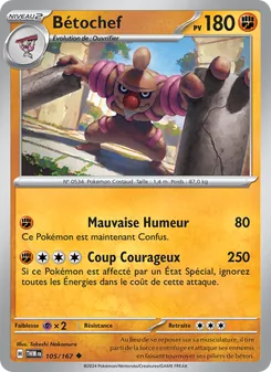 Bétochef 105/167 Mascarade Crépusculaire