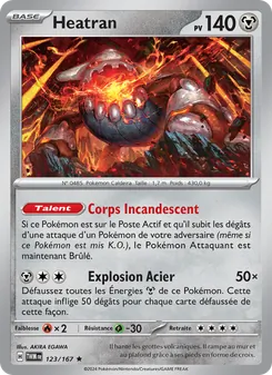 Heatran 123/167 Mascarade Crépusculaire