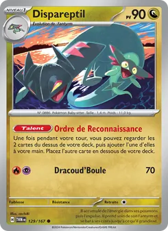 Dispareptil 129/167 Mascarade Crépusculaire