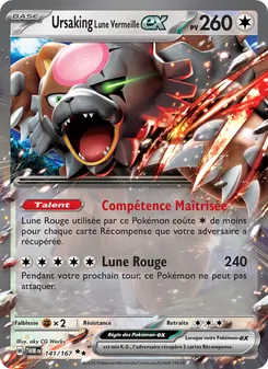 Ursaking Lune Vermeille-ex 141/167 Mascarade Crépusculaire