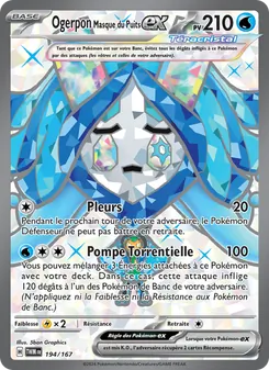 Ogerpon Masque du Puits-ex 194/167 Mascarade Crépusculaire