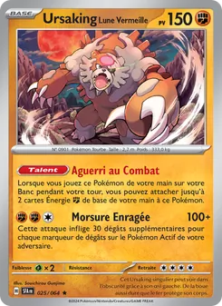 Ursaking Lune Vermeille 025/064 Fable Nébuleuse
