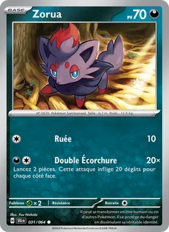 Zorua 031/064 Fable Nébuleuse