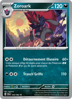 Zoroark 032/064 Fable Nébuleuse