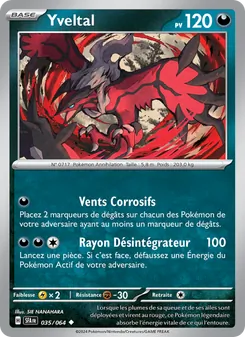 Yveltal 035/064 Fable Nébuleuse