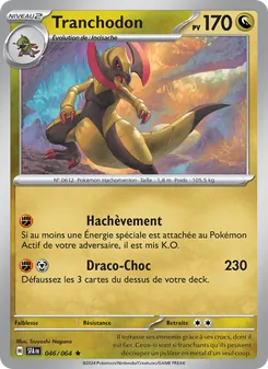 Tranchodon 046/064 Fable Nébuleuse