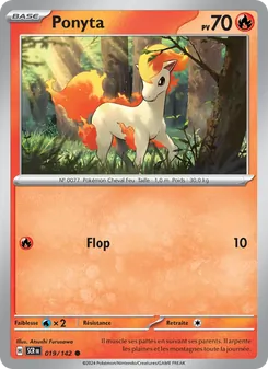Ponyta 019/142 Couronne Stellaire