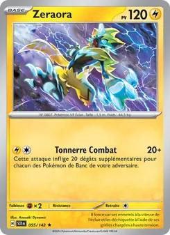 Zeraora 055/142 Couronne Stellaire