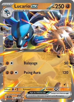 Lucario-ex 082/142 Couronne Stellaire