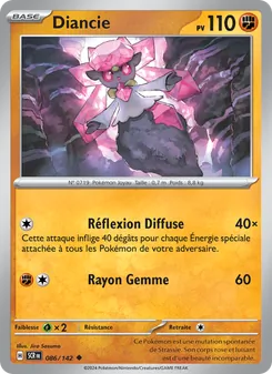 Diancie 086/142 Couronne Stellaire