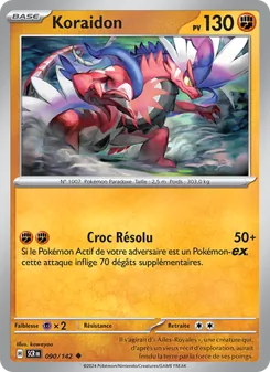 Koraidon 090/142 Couronne Stellaire