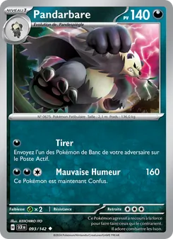 Pandarbare 093/142 Couronne Stellaire