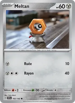 Meltan 102/142 Couronne Stellaire