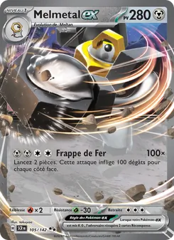 Melmetal-ex 105/142 Couronne Stellaire