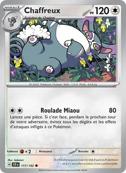 Chaffreux 117/142 Couronne Stellaire