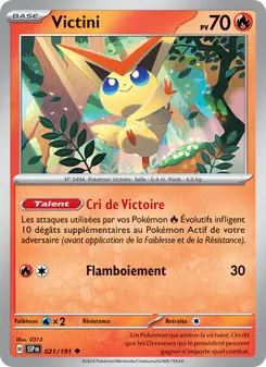 Victini 021/191 Étincelles Déferlantes