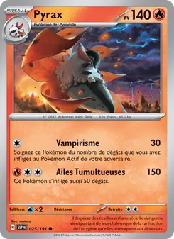 Pyrax 025/191 Étincelles Déferlantes