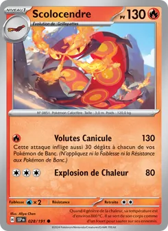 Scolocendre 028/191 Étincelles Déferlantes
