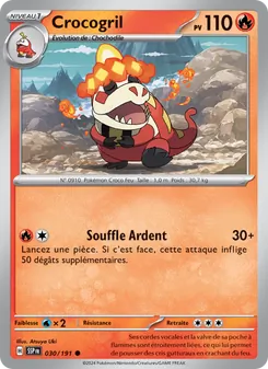 Crocogril 030/191 Étincelles Déferlantes