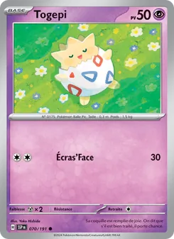 Togepi 070/191 Étincelles Déferlantes