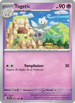 Togetic 071/191 Étincelles Déferlantes