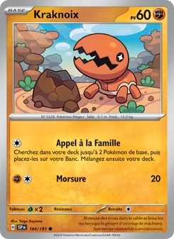 Kraknoix 104/191 Étincelles Déferlantes