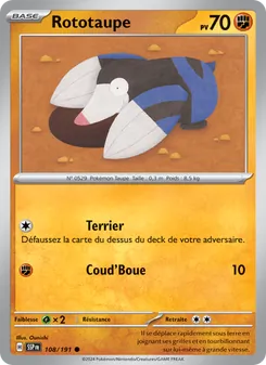 Rototaupe 108/191 Étincelles Déferlantes
