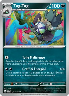 Tag-Tag 121/191 Étincelles Déferlantes