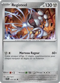 Registeel 125/191 Étincelles Déferlantes