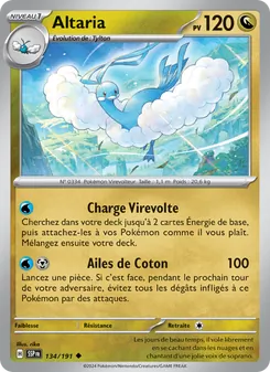 Altaria 134/191 Étincelles Déferlantes