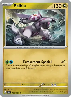 Palkia 136/191 Étincelles Déferlantes