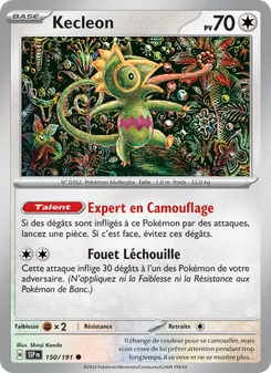 Kecleon 150/191 Étincelles Déferlantes