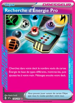 Recherche d'Énergie Pro 176/191 Étincelles Déferlantes