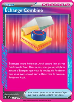 Échange Combiné 186/191 Étincelles Déferlantes