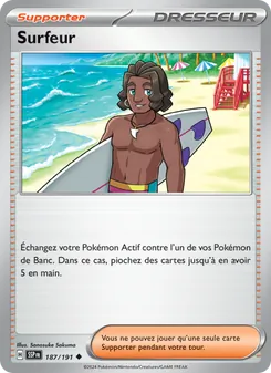 Surfeur 187/191 Étincelles Déferlantes