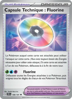 Capsule Technique : Fluorine 188/191 Étincelles Déferlantes