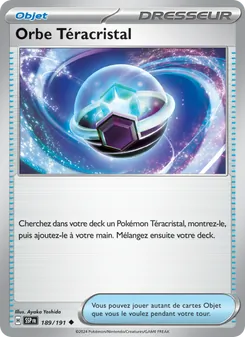 Orbe Téracristal 189/191 Étincelles Déferlantes