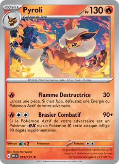 Pyroli 013/131 Évolutions Prismatiques