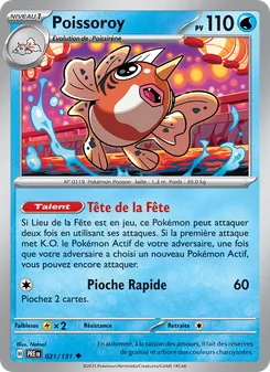 Poissoroy 021/131 Évolutions Prismatiques