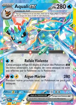 Aquali-ex 023/131 Évolutions Prismatiques