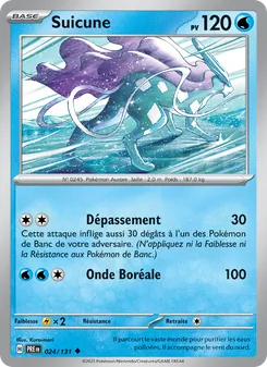 Suicune 024/131 Évolutions Prismatiques