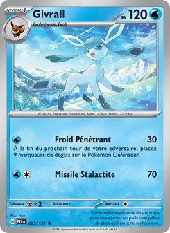 Givrali 025/131 Évolutions Prismatiques