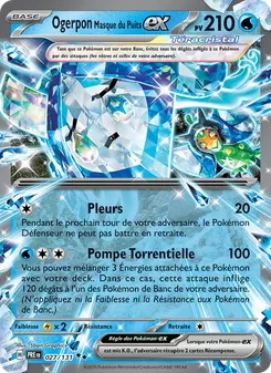 Ogerpon Masque du Puits-ex 027/131 Évolutions Prismatiques