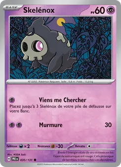 Skelénox 035/131 Évolutions Prismatiques