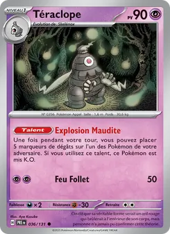 Téraclope 036/131 Évolutions Prismatiques