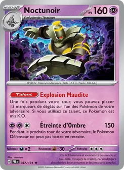 Noctunoir 037/131 Évolutions Prismatiques