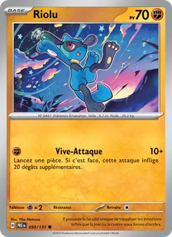 Riolu 050/131 Évolutions Prismatiques