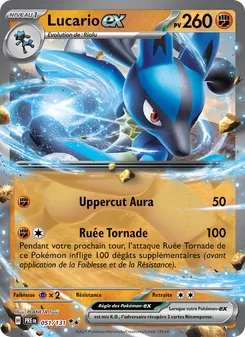 Lucario-ex 051/131 Évolutions Prismatiques